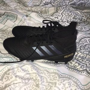 Adidas Black Cleats
